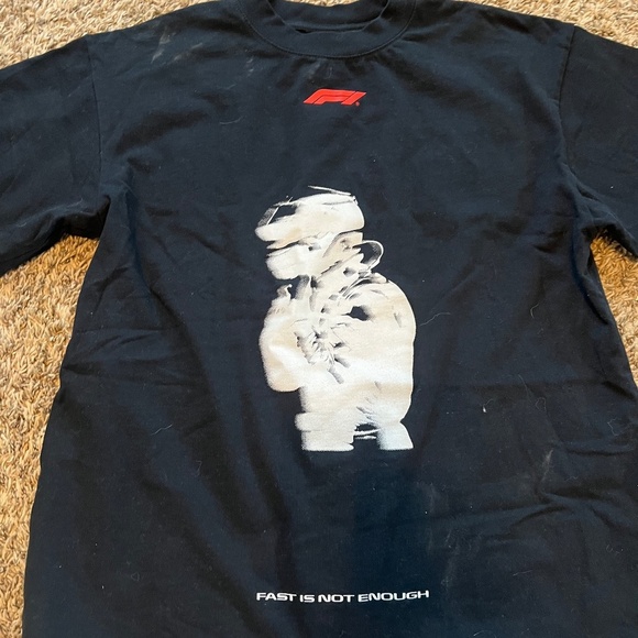 Formula 1 x PacSun Organic Driver Oversized T-Shirt Medium NWOT - Picture 1 of 6